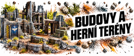 Terény pro Warhammer, budovy, ruiny a herní scenérie